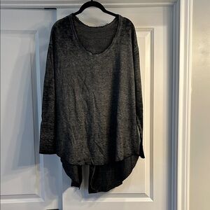 Urban Outfitters Dark Gray Long Sleeve Top